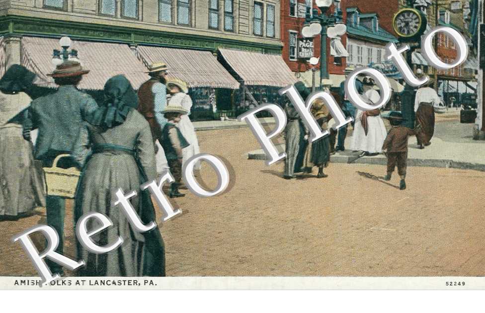 Amish folks at lancaster