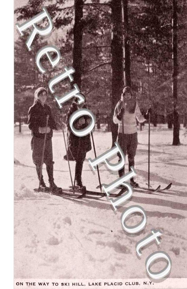 On the way to Ski Hill, Lake Placid Club