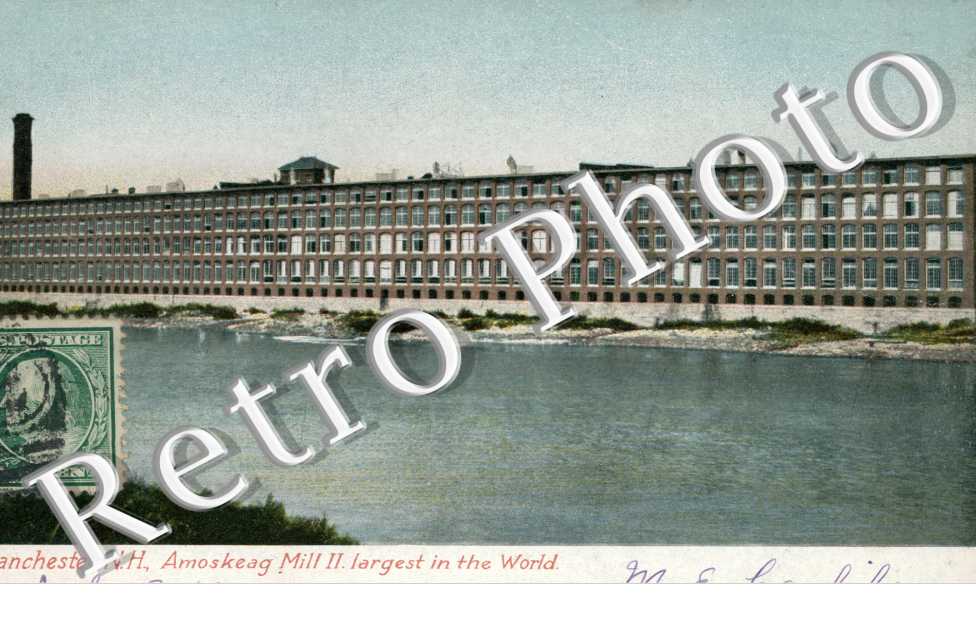 Manchester N.H, Amoskeag Mill II. largest in the World