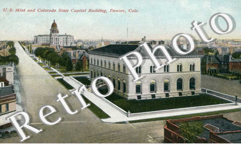 U.S Mint and Colorado State Capitol Building