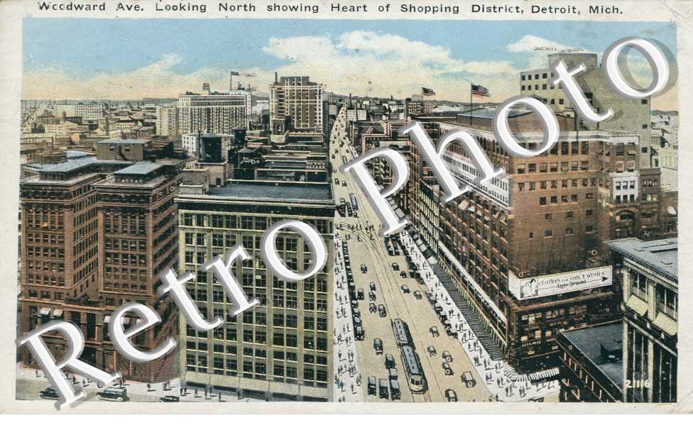 Woodward Avenue looking north