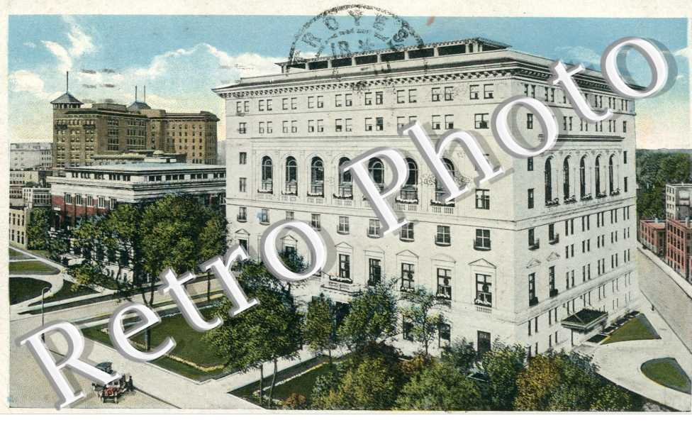 Y.M.C.A Telephone building and Detroit Athletic Club