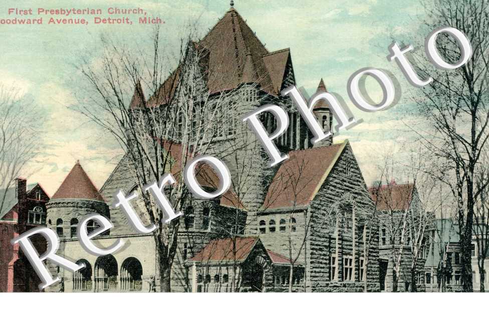 First Presbytarian Church, Woodward Avenue
