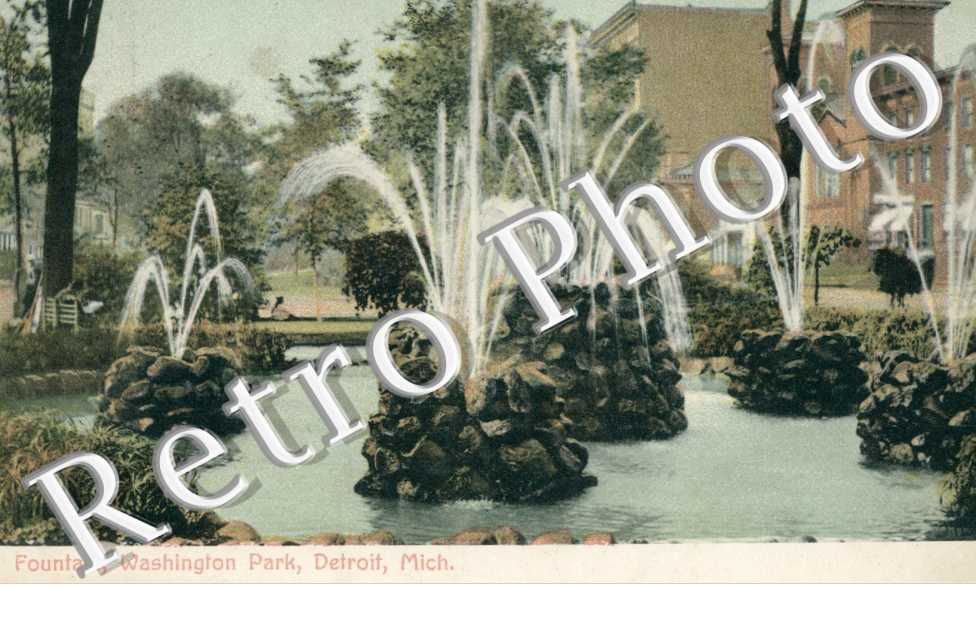 Fountain, Washington Park