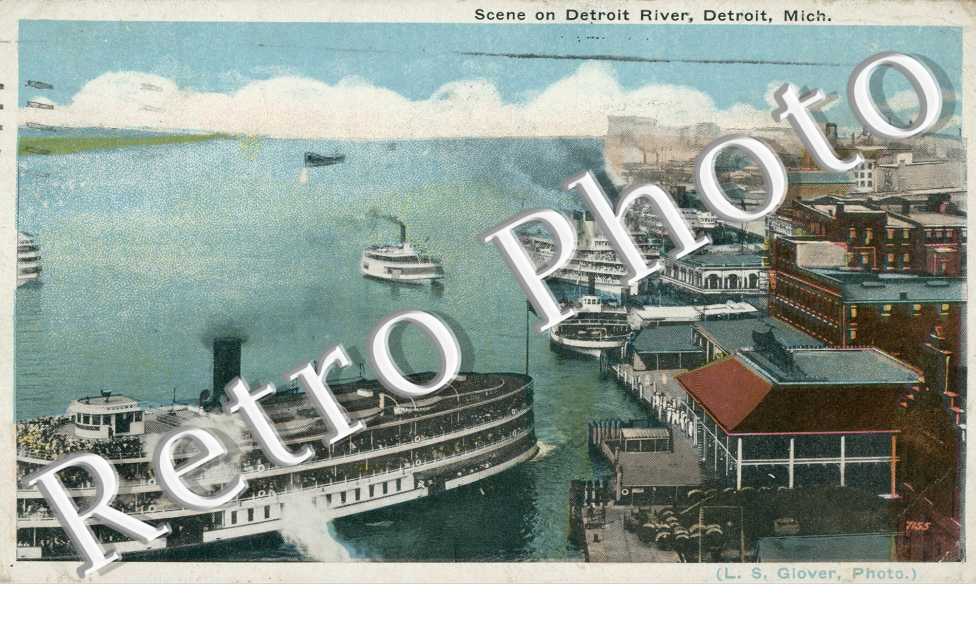 Scene on Detroit River