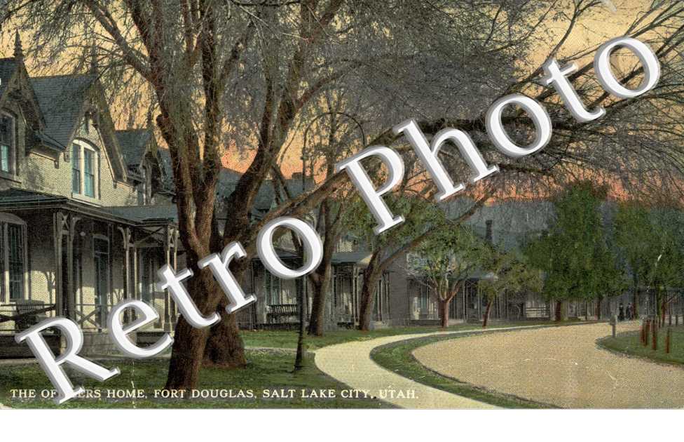 the officers home, Fort Douglas