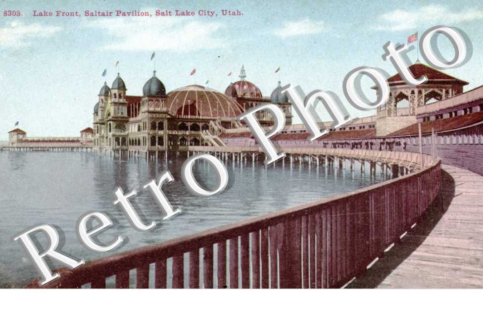 lake front, Saltair pavilion