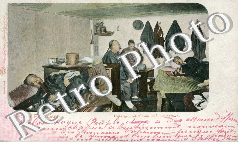 Unterground Opium Den Chinatown