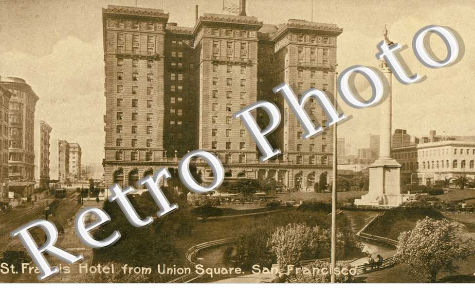 Saint Francis Hotel from Union square