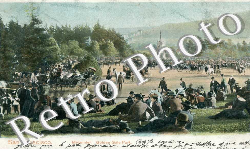 Midwinter, Golden gate Park