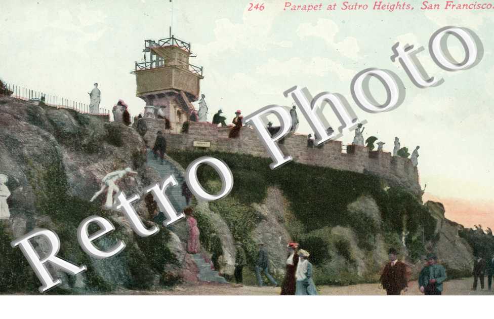 parapet at sutro Heights