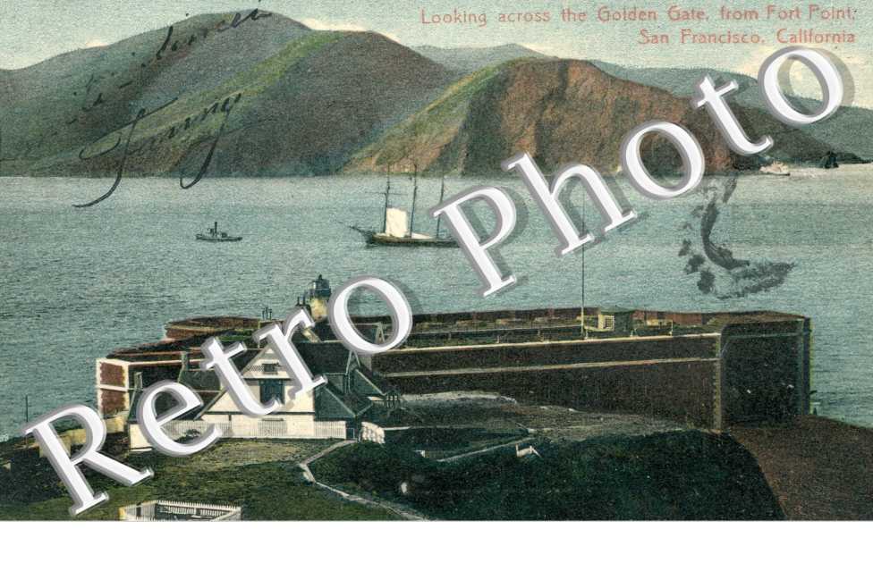 Looking across the Golden Gate
