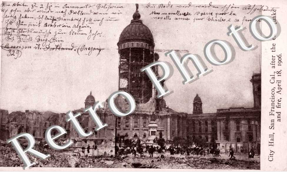 City Hall after the Earthquake and Fire, April 1906