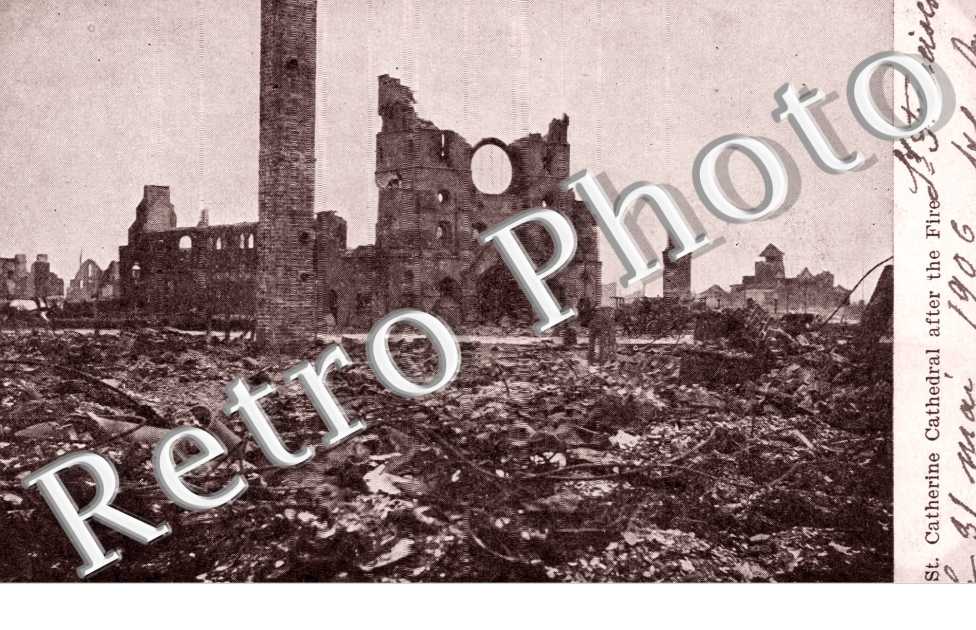 Saint Catherine Cathedral after the Fire