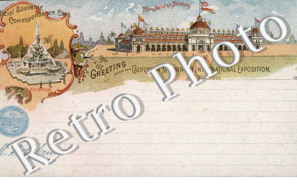 Greeting from the California Midwinter International exposition