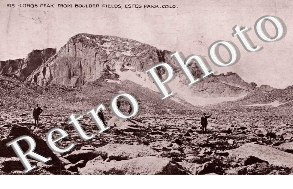 Longs Peak from Boulder Fields
