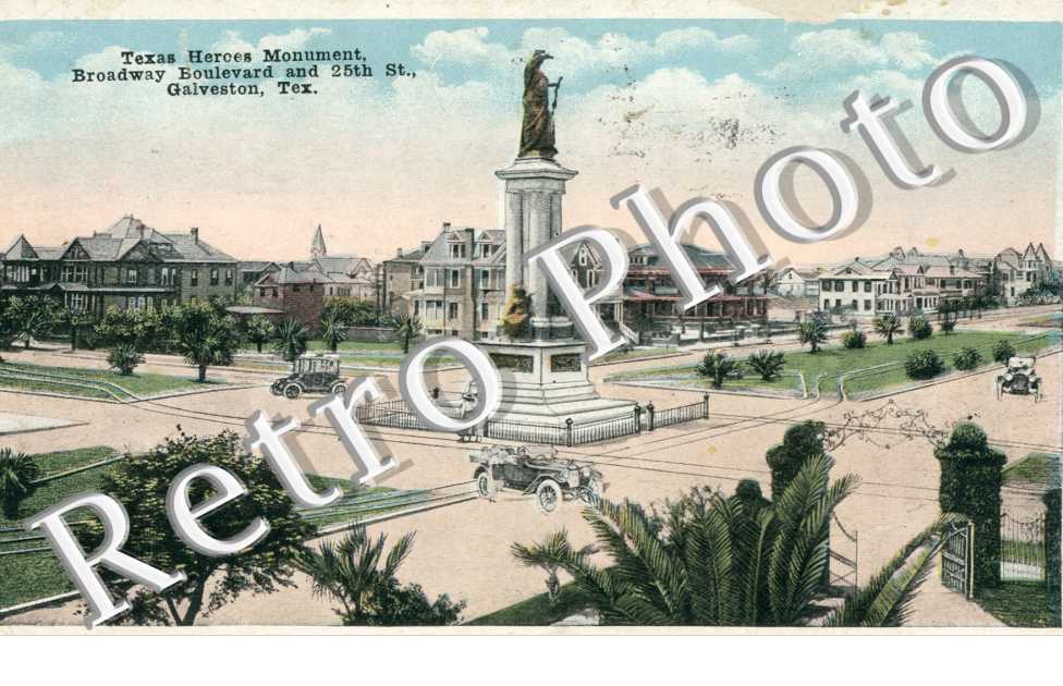 Texas Heroes Monument, Broadway Boulevard and 25th Street