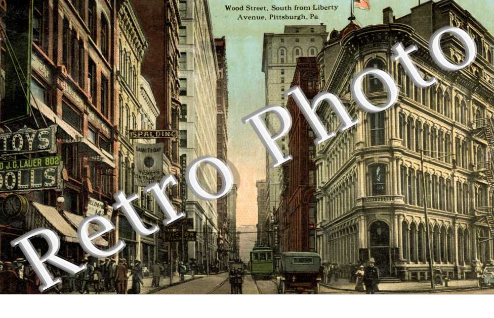 Wood street, south from Liberty