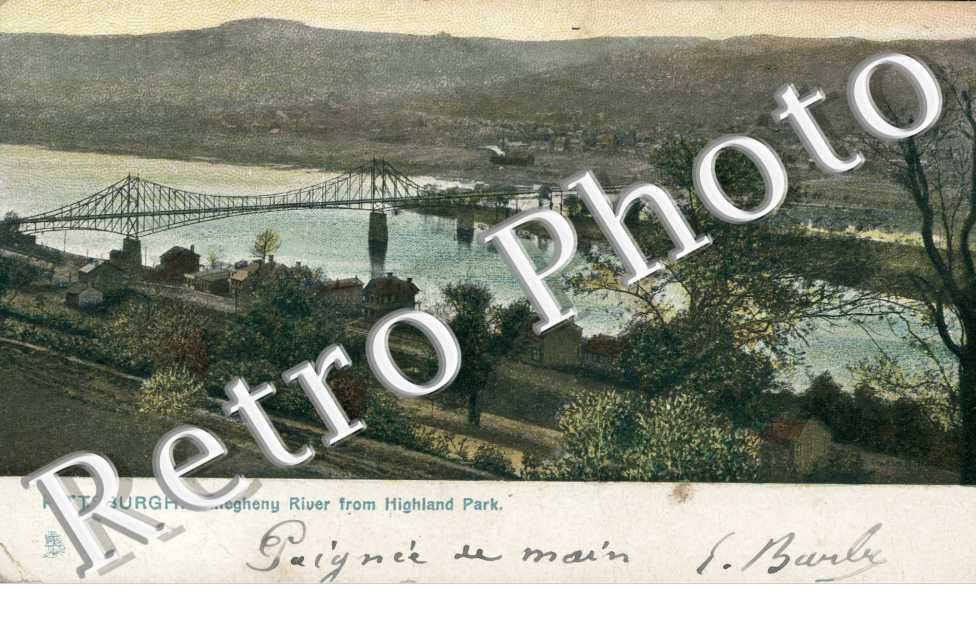 Allegheny river from Hightland Park