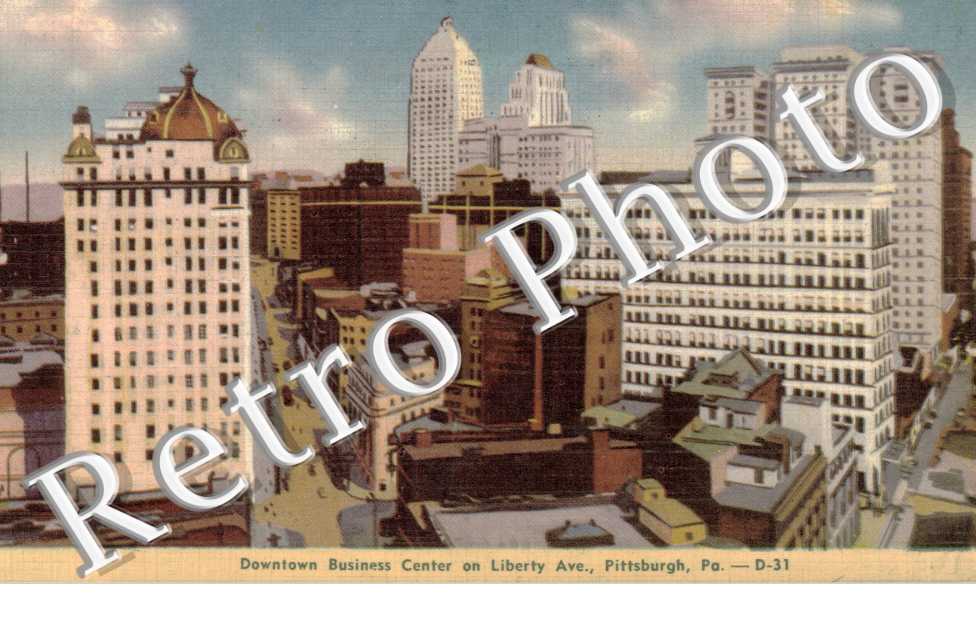 Downtown business center on Liberty avenue