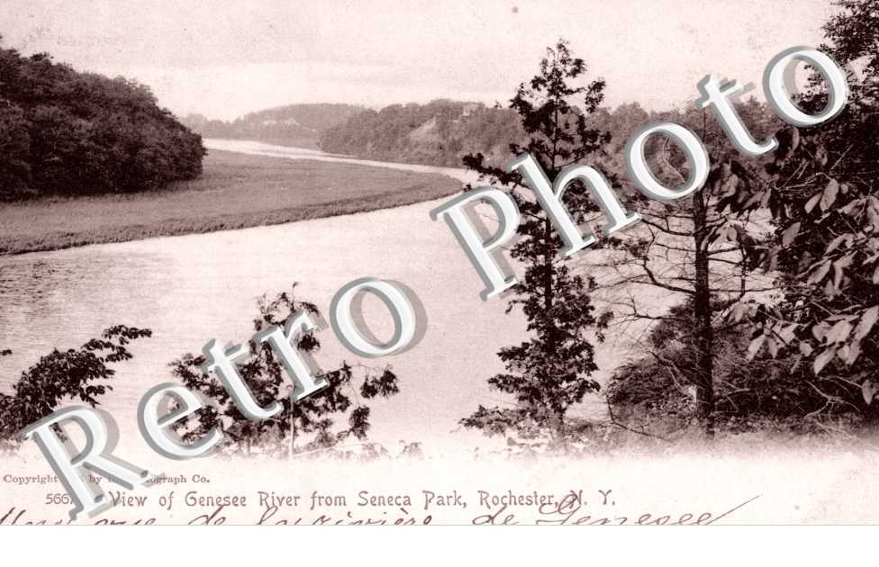 view of Genesee river from Seneca Park
