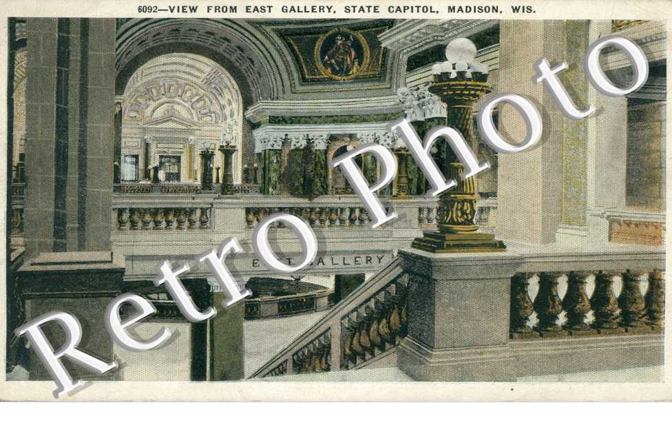 View from East Gallery, State Capitol