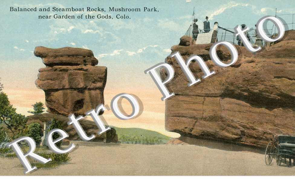 Balanced and Steamboat Rocks, Mushroom Park near Garden of the Gods