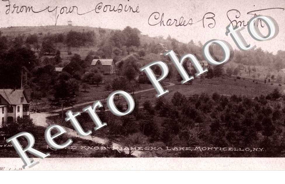 Round Knob, Lak Monticello