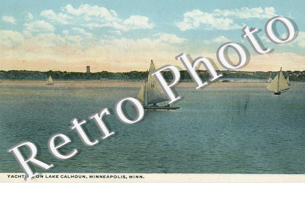 Yachting on Lake Calhoun