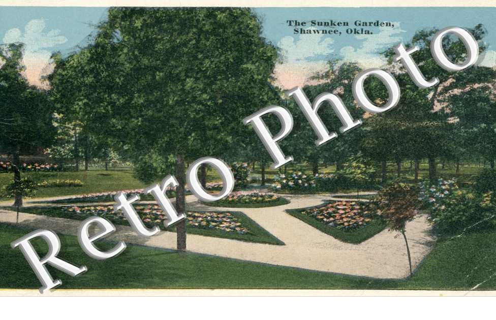 the Sunken Garden