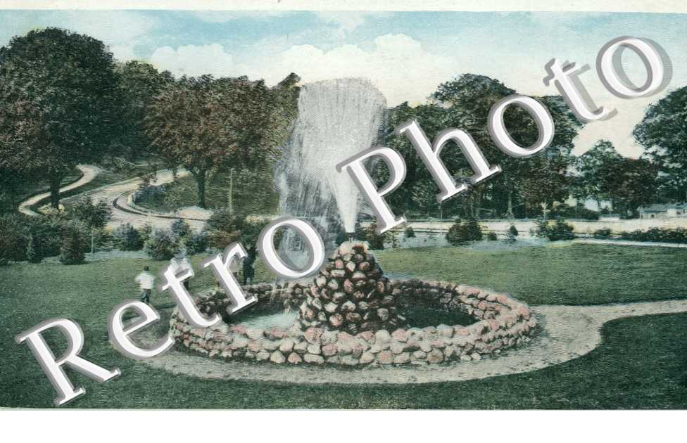 Scene in riverside park