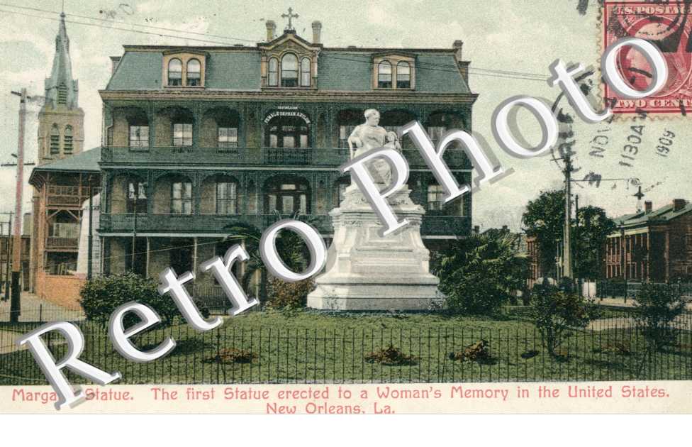 Margaret Statue, the first statue erected to a Woman's memory in the United States