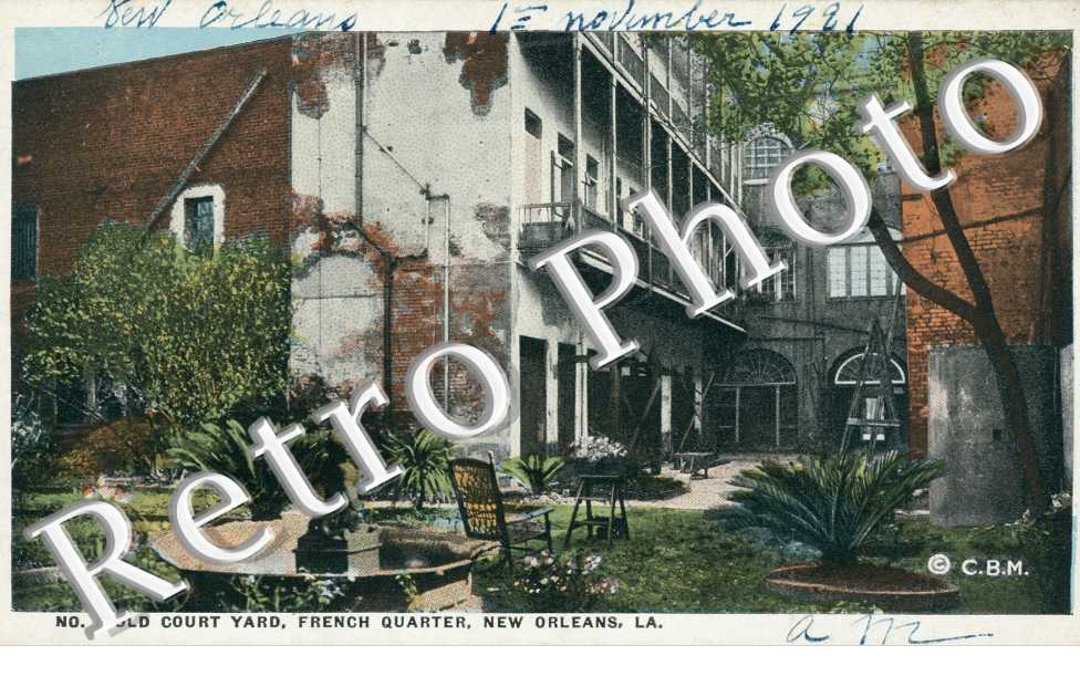 Court Yard, French Quarter