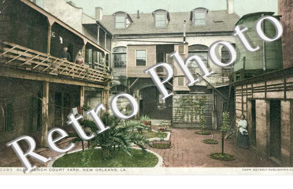 Old French Court Yard, New orleans