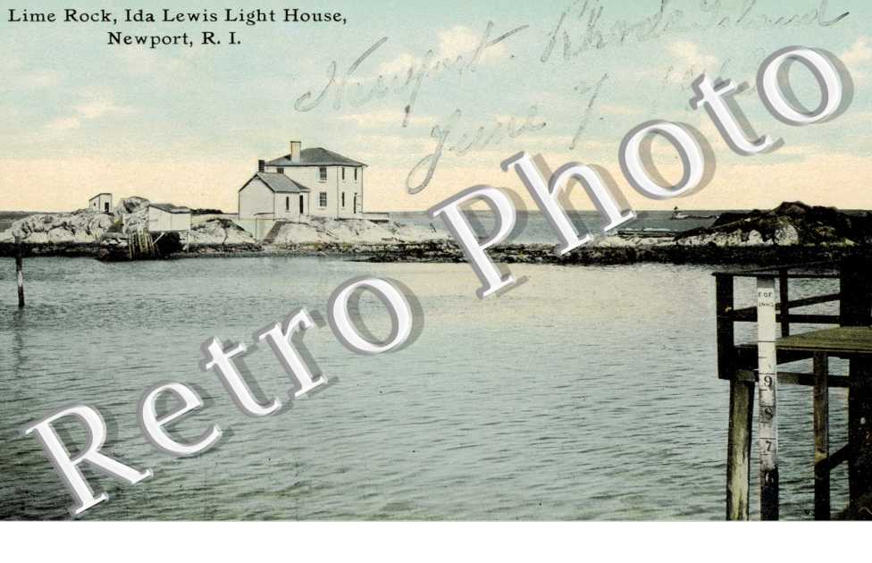 Lime rock, Ida Lewis lighthouse
