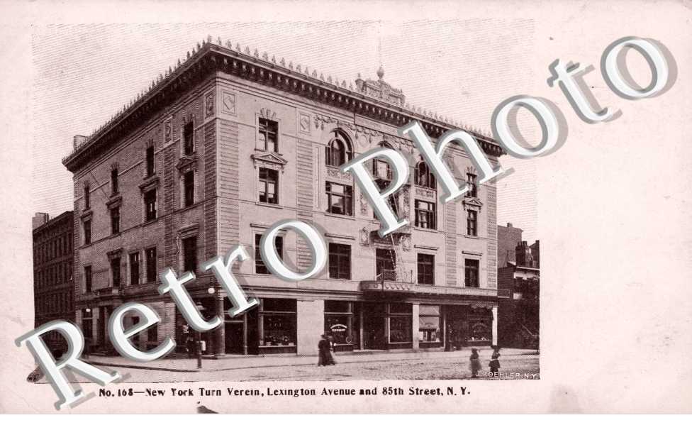 New York Turn Verein Lexington Avenue and 85th Street