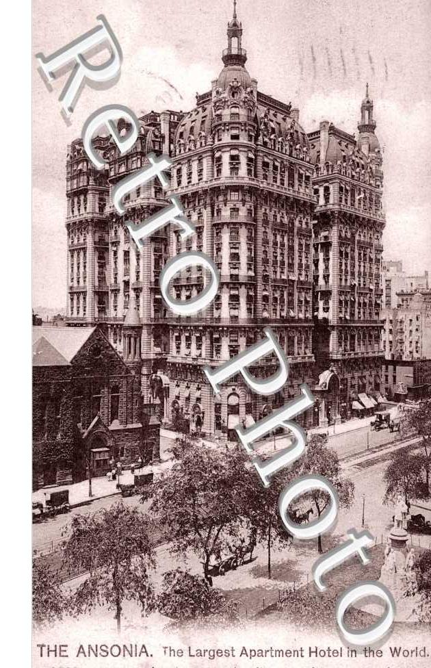 The Ansonia, the largest Apartment Hotel in the World