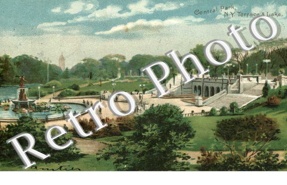 Terrace and Lake, Central Park