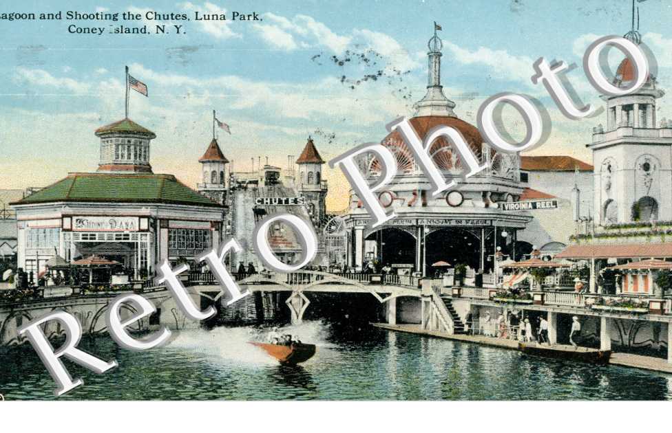 Lagoon and Shooting the Chutes Luna Park, Coney Island