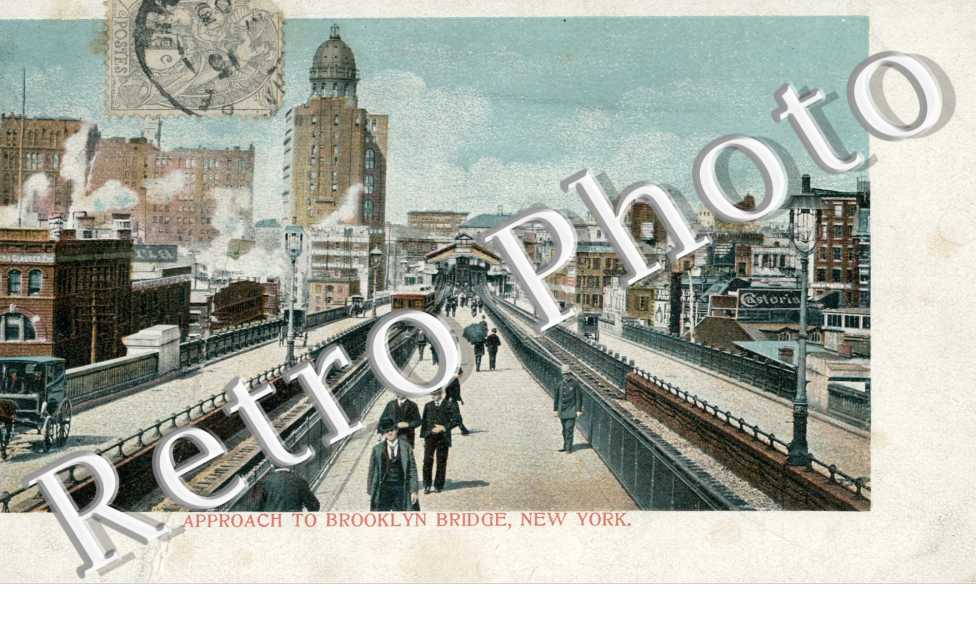 Approach to Brooklyn Bridge