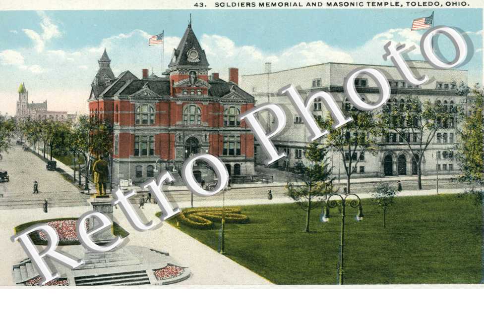 Soldiers memorial and Masonic Temple