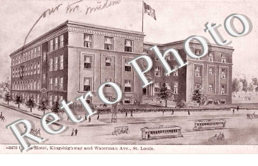 Usona Hotel, Kingshighway and Waterman Ave.