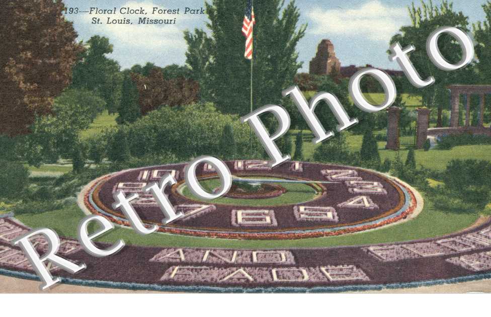 Floral Clock, Forest Park