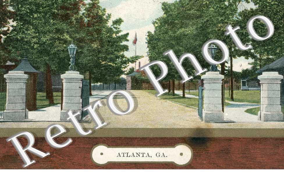 Gates at Fort Mc Pherson