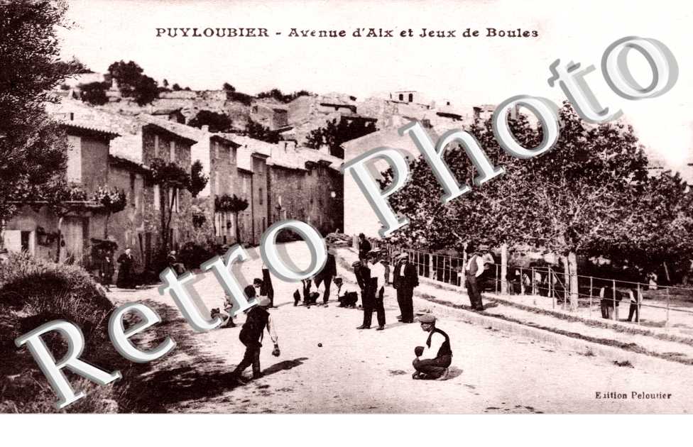 Avenue d'Aix et Jeux de Boules