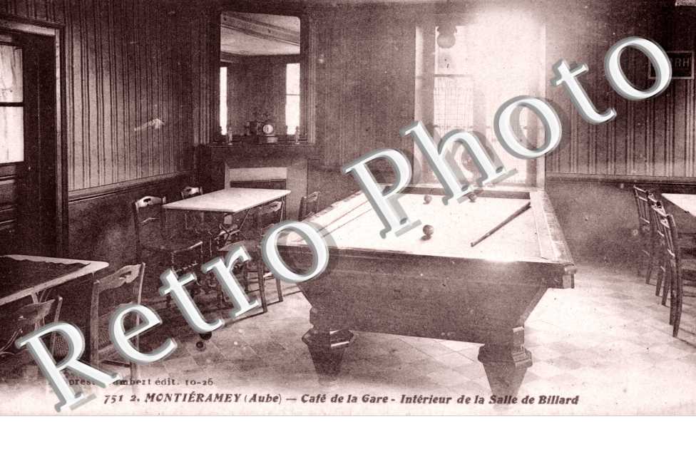 cafe de la gare - billard