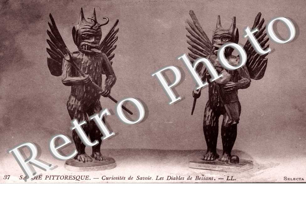 curiosites de Savoie. les diables de Bessans