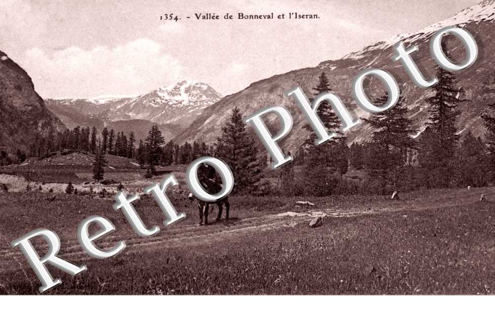 vallee de Bonneval et l'Iseran