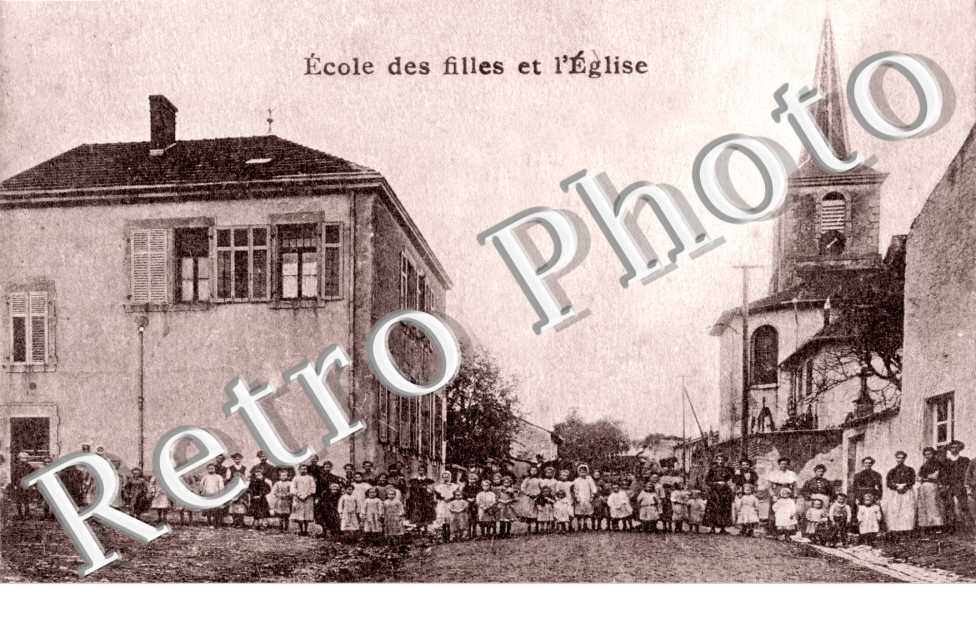 l'ecole des filles et l'eglise