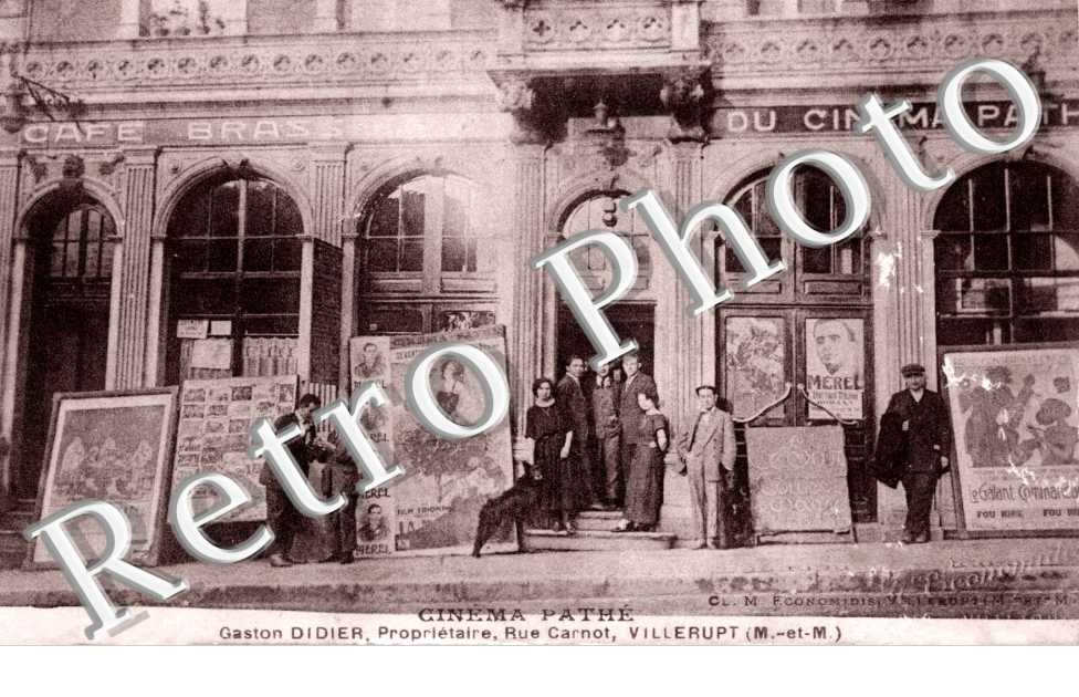 Cinema Pathe  Gaston Didier, proprietaire, rue Carnot